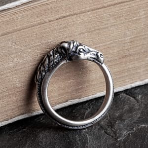 Animal Horse Head Ring