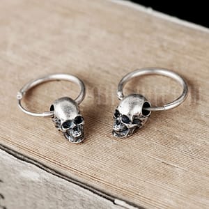 Skull Gothic Earrings Jewelry