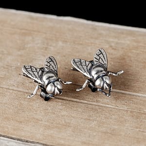 Animal Fly Stud Earrings
