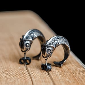 Koi Fish Stud Earrings
