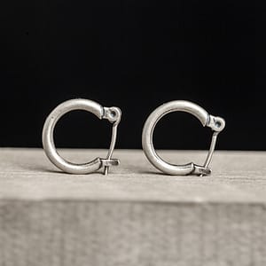 Lock Ring Earrings