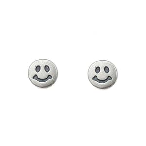 Smiling Face earring stud