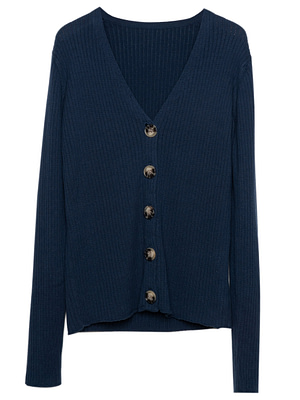 navy blue cardigan cotton