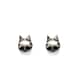 Mustache Cat Earrings