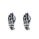 Skeleton Hand Bone Studs