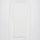 white high neck sweater