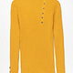 mustard yellow mock neck sweater